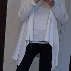 White asynmetrical cardigan Colori Small
